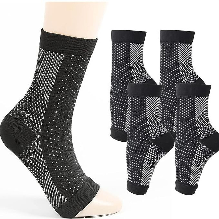 SPANCIA Unisex Solid Ankle Length(Pack of 2)