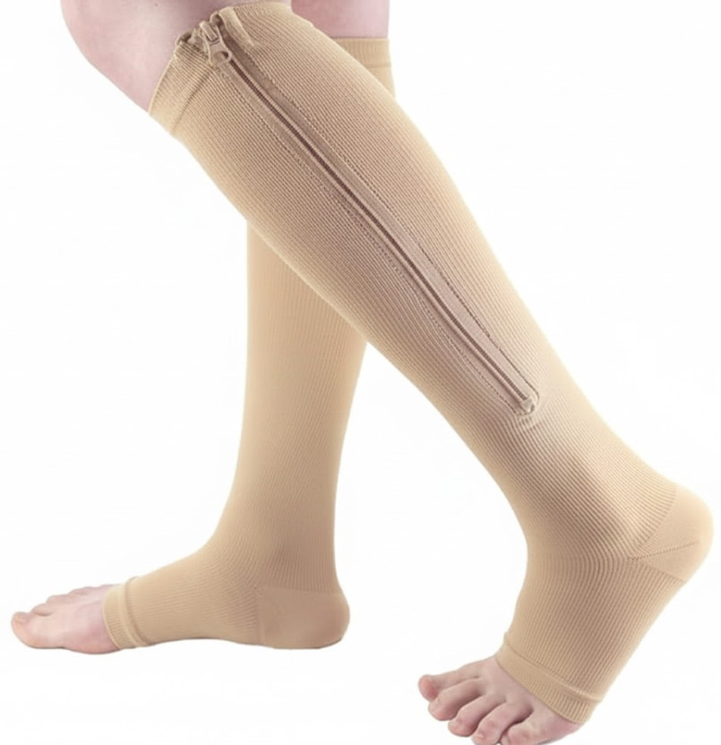 Grilazza Men & Women Solid Knee High