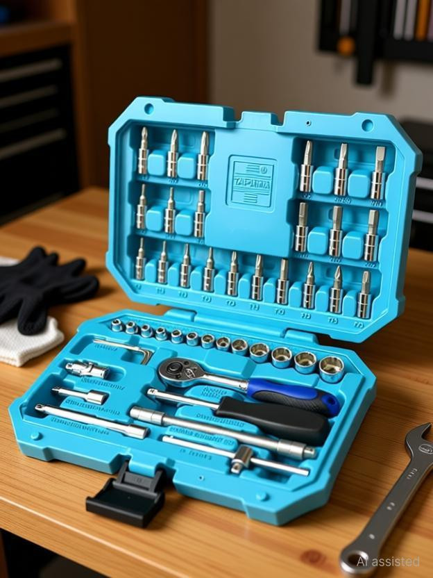 TAPARIA SA46 Socket Set(Pack of 46)