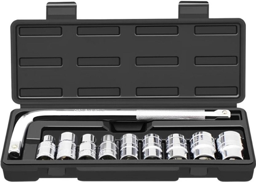 Zeno volt 10 socket toola box Socket Set(Pack of 10)