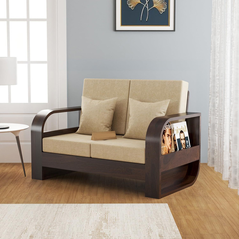 Roliwal Roliwal Sheesham Rosewood Classic 3 Seater Sofa Fabric 2 Seater  Sofa(Finish Color - Walnut, DIY(Do-It-Yourself)) - Flipkart Deal