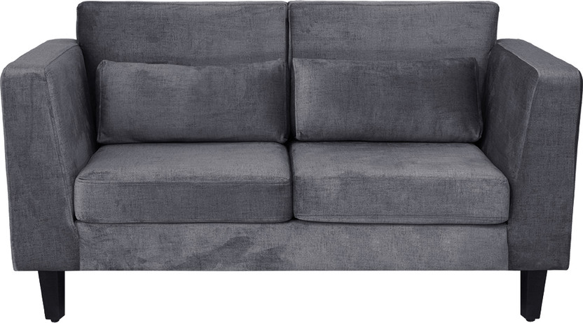 Wakefit SnoozePro Plus Fabric 2 Seater  Sofa(Finish Color - Reflection Charcoal Grey, DIY(Do-It-Yourself))
