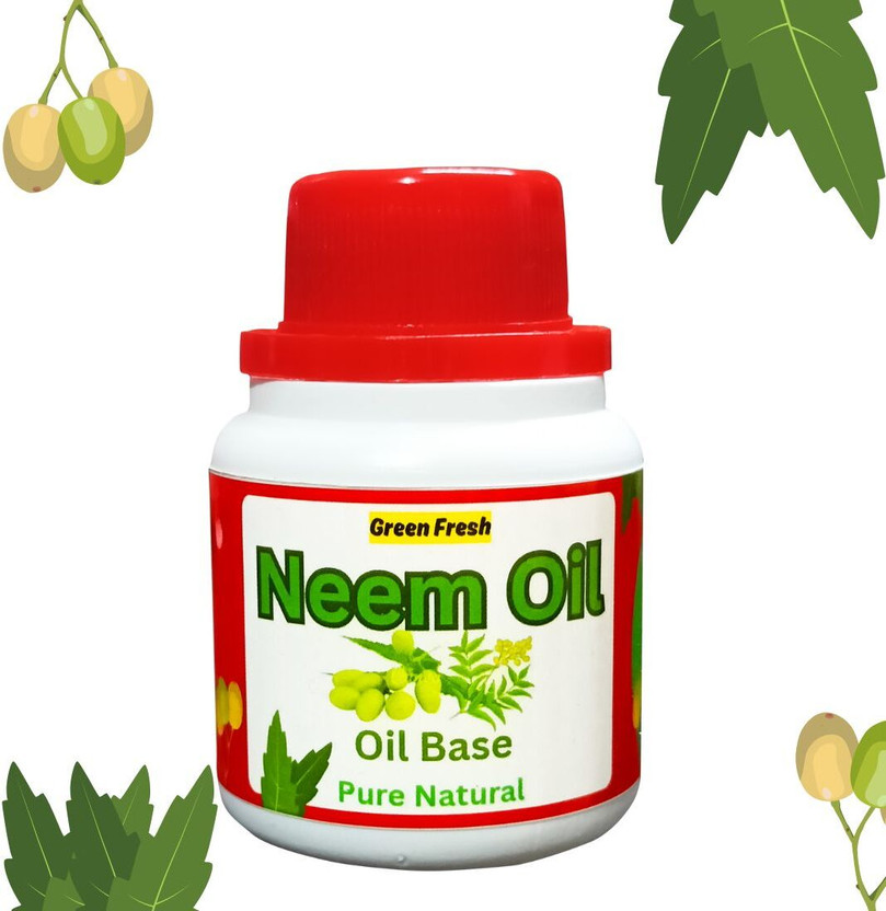 KIKRIYA Neem Oil for Plant agricultural Plant Protection Indoor Home Garden sprayers Pesticide(0.05 L, Liquid)