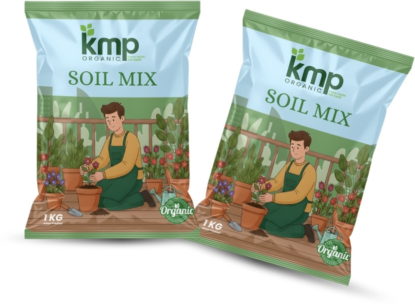 kmp kmp organic Potting Garden Soil Mix for Plants Home Garden Potting Mixture(2 kg, Powder) - Flipkart Deal