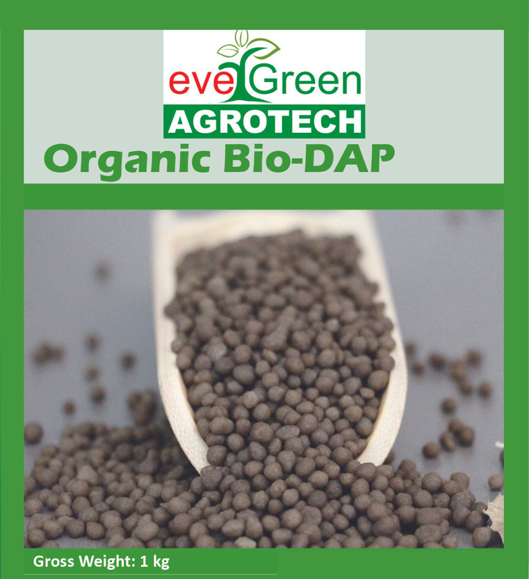 Argo Tech Evergreen Organic Bio DAP Fertilizer help in Plant Growth Fertilizer(1 kg, Granules)
