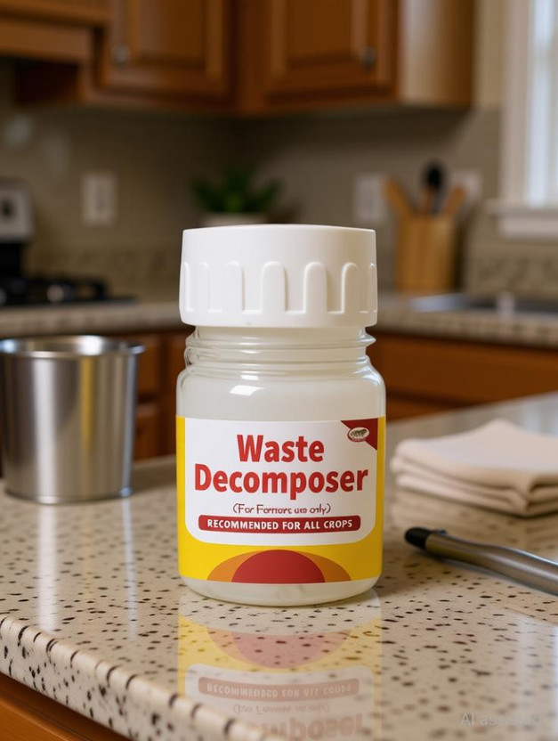 agri Waste Decomposer (Pack of 2) Organic Ncof Decomposer for kitchen & compost maker Manure(0.12 kg, Cake)