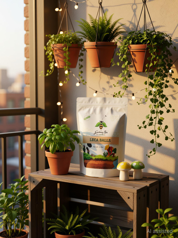 Gardening Gardening Bee Leca Hydroton Balls 8-15MM Lightweight clay money indoor plant Hydroponics Potting Mixture(3 L, Granules) - Flipkart Deal