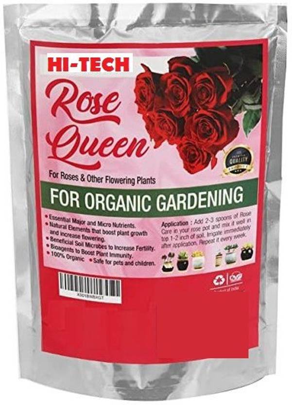 Hitech Rose Queen Special Organic Rose Fertilizer for Rose Plants