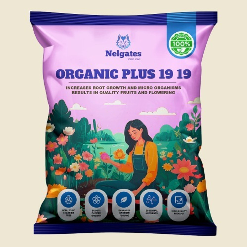 Nelgates Plant fertilizer supplies nutrients to plants Fertilizer(1 kg, Powder)