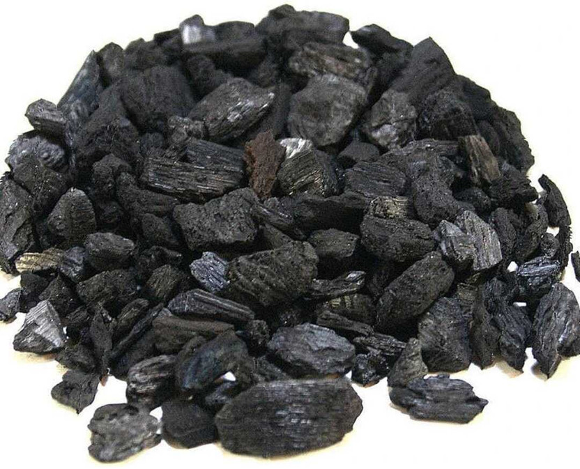 Gardeningwala Gardening Wala ONLINE Wood Charcoal for Potting Black Color 1 kg Potting Mixture Potting Mixture(1 kg, Granules)