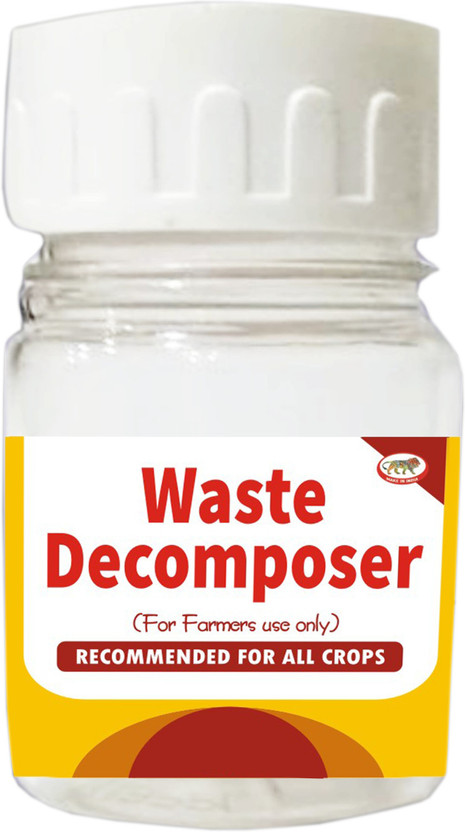 Farmer Faith Waste Decomposer | Bio Organic Certified | 4 Bottles Pack Potting Mixture(0.25 kg, Cake)