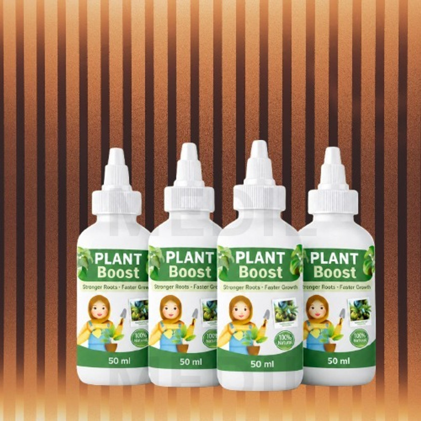 MEDIL Plant Growth Enhancer (Pack of 4 x 50ml), Root Enhancer for Plants (200 ml) Potting Mixture(0.2 L, Liquid)