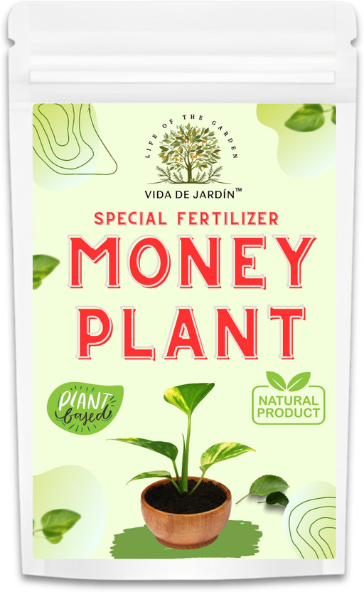 VIDA DE JARDIN Premium Money Plant Fertilizer for Lush Leaves and Prosperous Growth Fertilizer(5 kg, Powder)