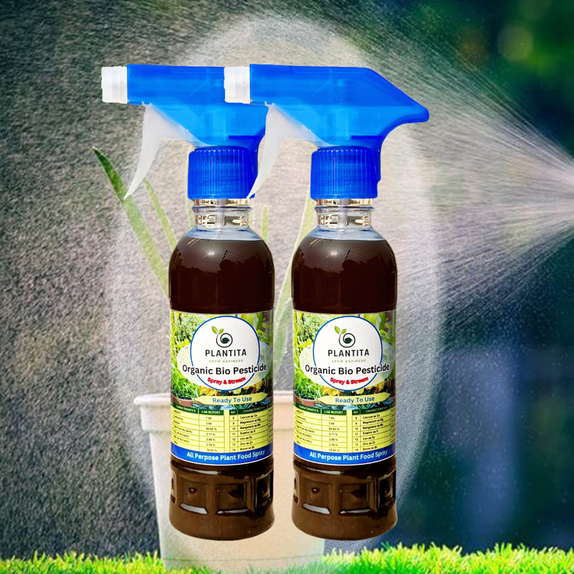 Nits Pesticide Organic Sprayer Combo Fertilizer for Plant Pesticide(0.5 L, Liquid)