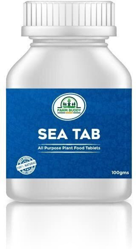 FARM BUDDY SEA TAB Complete Plant Food Tablets for Plants Soil, Manure(0.1 kg, Pellets)