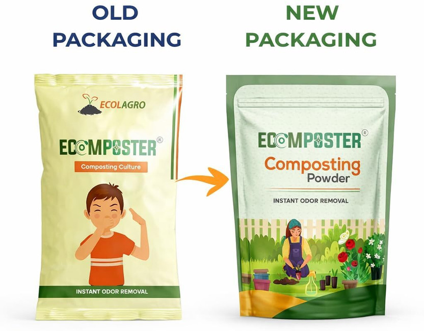 EcolAgro EcolAgro Ecomposter Kitchen Waste Compost Maker Powder | Fast Composting | Odour Control Potting Mixture(500 g, Powder) - Flipkart Deal