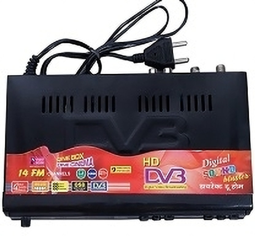 Cm mithora D2H free receiver 7 12 W AV Control Receiver(Multicolor)