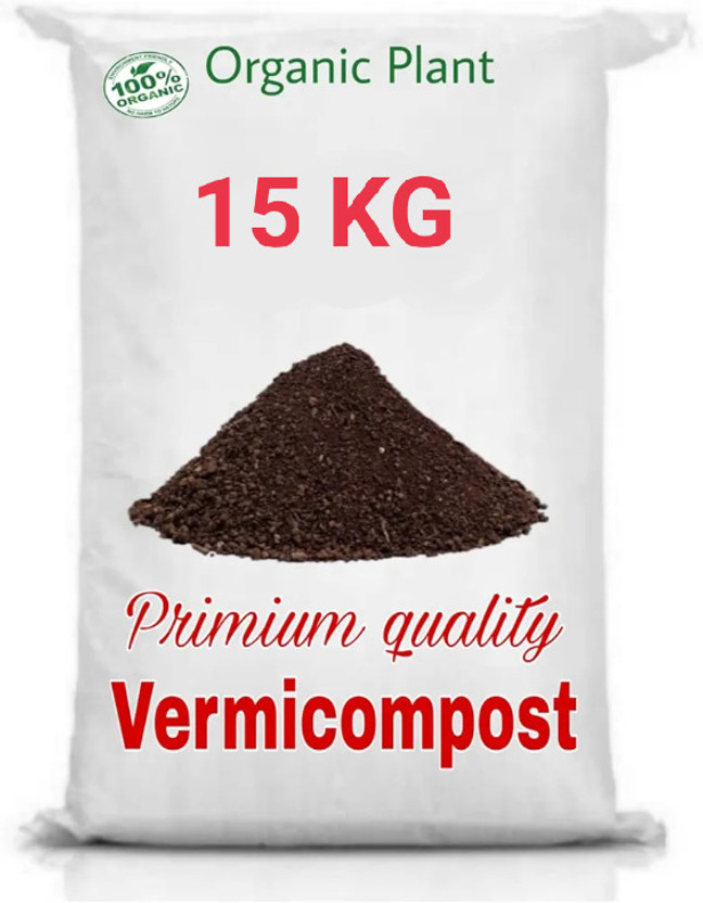 Pitambaraa Vermicompost 15 KG ORIGINIC FARTLIZER Fertilizer(15000 g, Powder)
