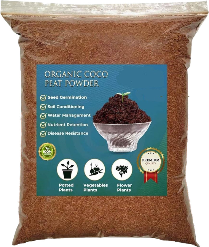 AMRUTAM COIR PRODUCTS Plant Booster for Plants Healthy Plant Growth Formula Soil(5 kg, Powder)