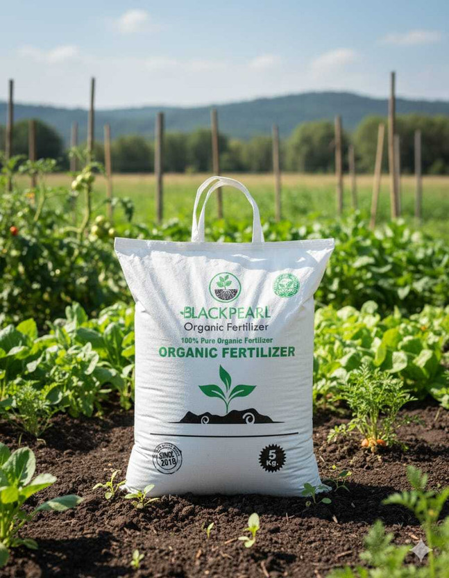 Blackpearl Organic Organic Vermicompost 5 KG for Plants Growth Fertilizer(5 kg, Powder)