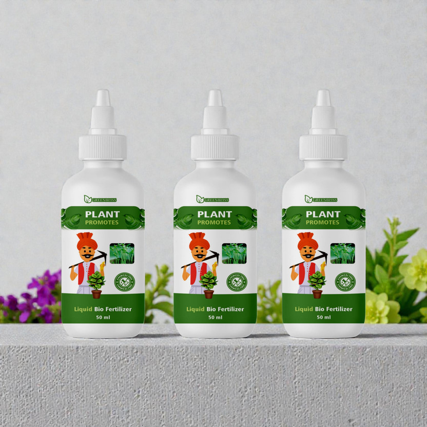 GREEN BLISS Plant Growth Booster Liquid Fertilizer for Plants 150 ml Fertilizer(0.15 L, Liquid)