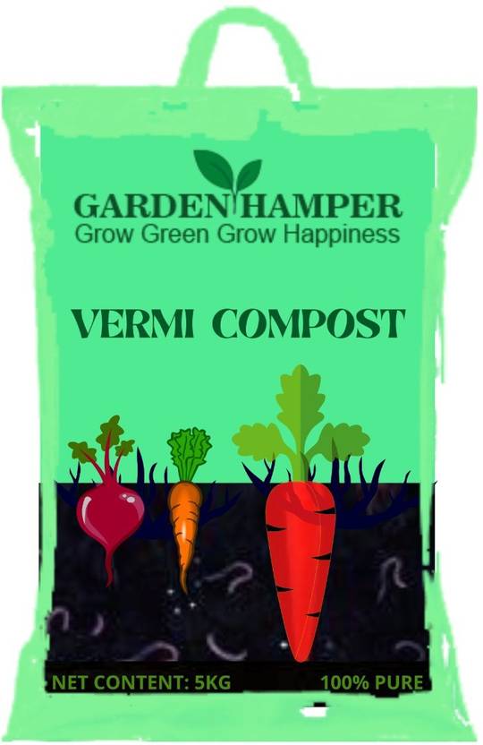 Decorhand Organic Vermi compost Fertilizer Manure for Plants 20 Kg