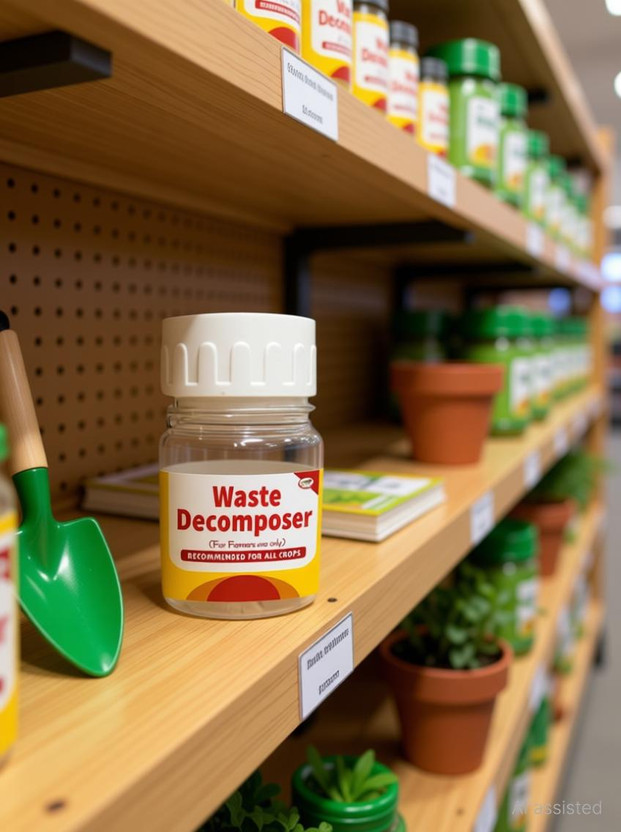 Farmer Farmer Friend NEW Waste Decomposer 6 Bottles WDC Organic Bio Waste for Agriculture, Gardening Fertilizer(0.18 L, Cake) - Flipkart Deal