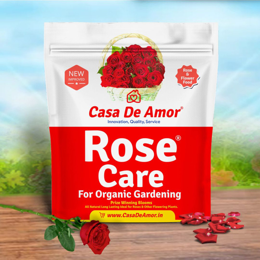 Casa De Amor Rose Care Fertilizer For Plants Manure(0.9 kg, Powder)