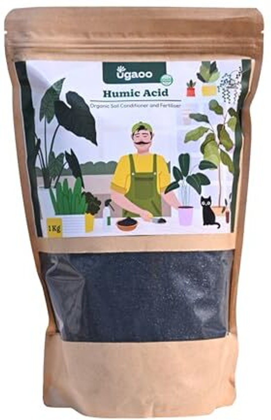UGAOO Humic Acid Organic Soil Conditioner And Fertilizer For Plants Fertilizer(1 kg, Powder)