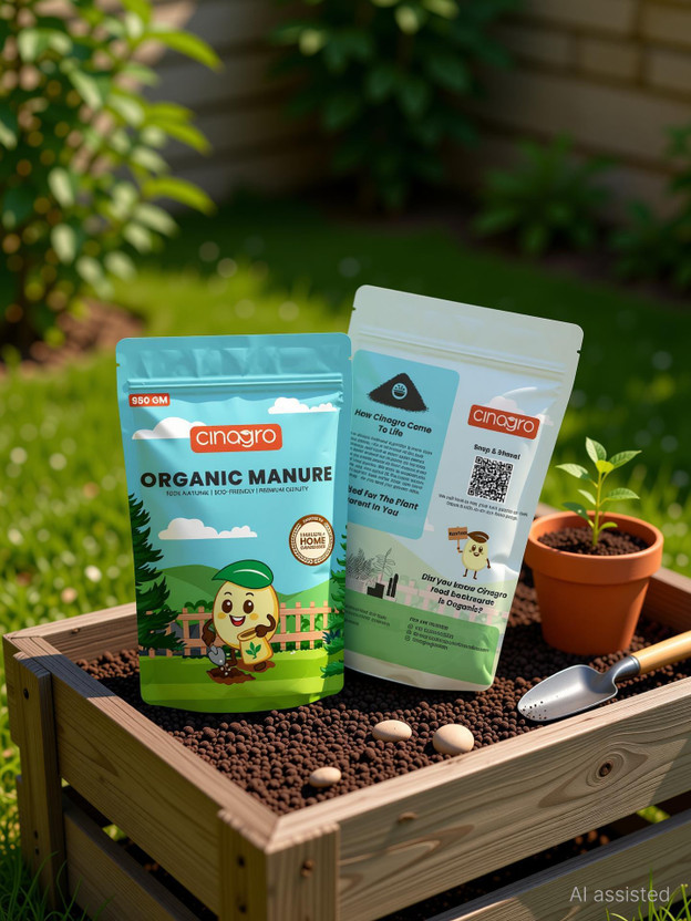 Cinagro Enriched Organic Potting Soil Mixture Potting Mixture(0.95 kg, Powder)