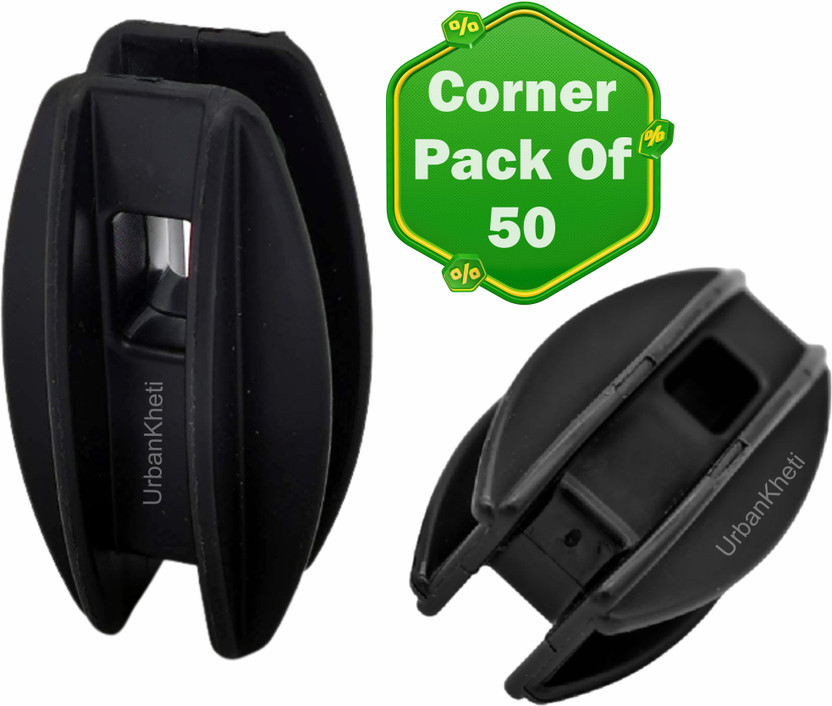 UrbanKheti Solar Fencing Corner Insulator (Pack Of 50) Electric Fencing/Farm/Garden Plastic Fence Post(4 cm)