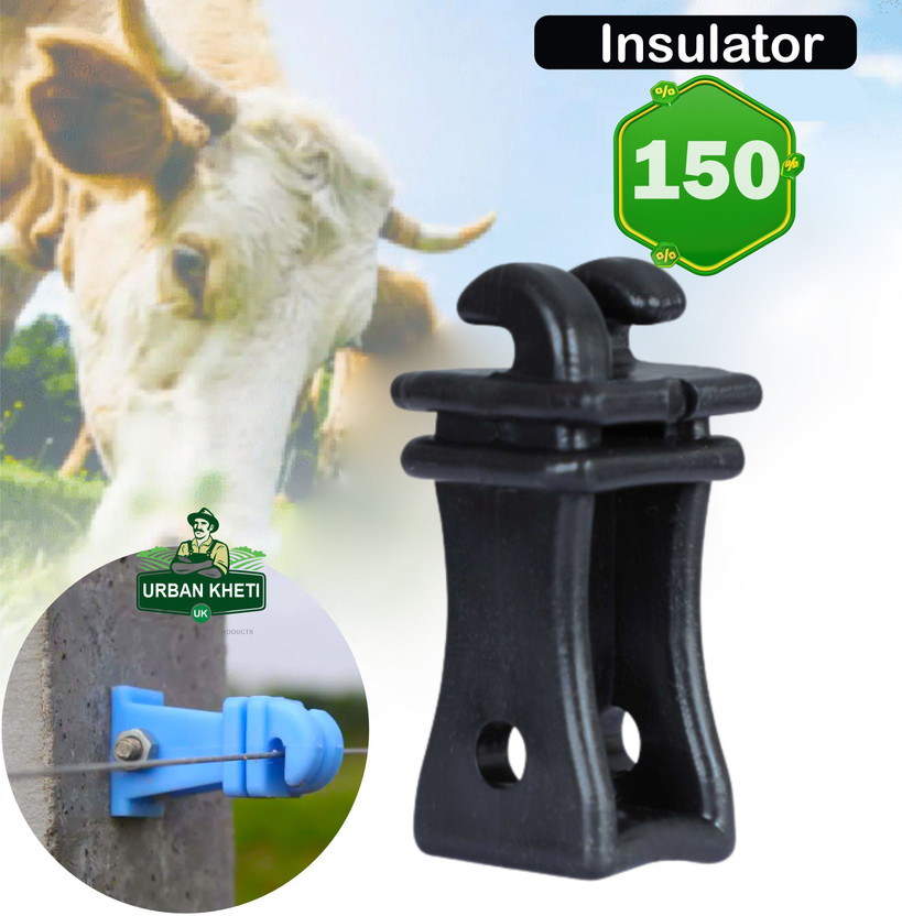 UrbanKheti Insulator For Zatka Electric Fence(Pack-150)India No1 Agriculture Product MPPT Solar Charge Controller