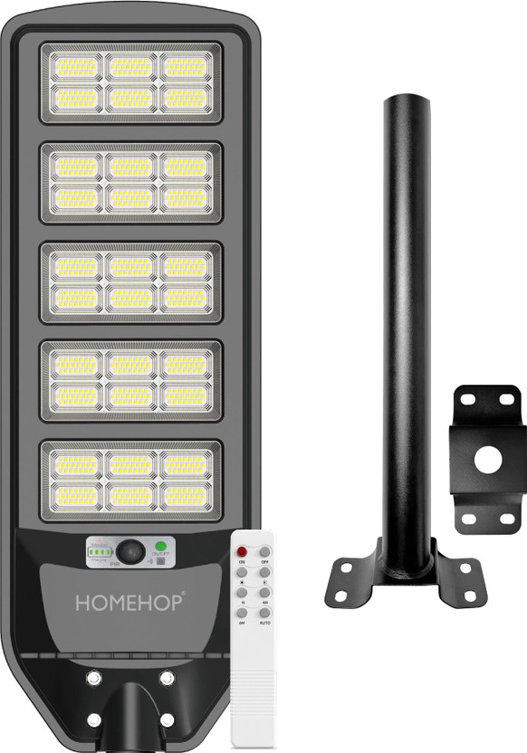 Homehop Solar Street Light Outdoor Waterproof 400W Motion Sensor Lamp for Home Garden Solar Light Set(Wall Mounted Pack of 1)