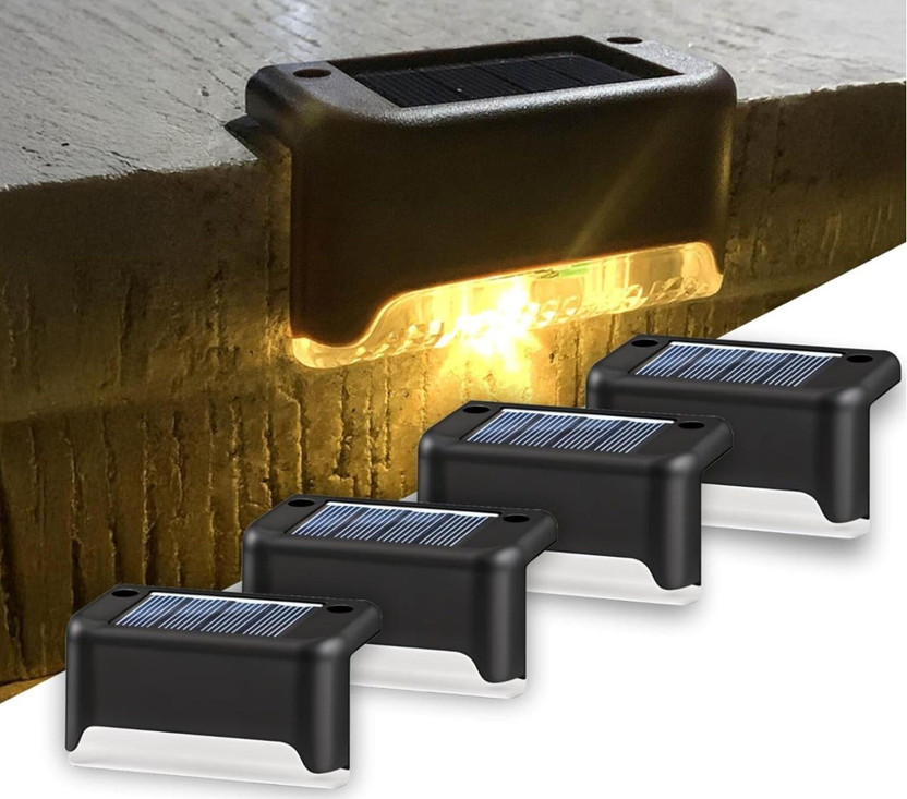 ASTRASELL PARO SOLARDECK Solar Light Set(Floor Mounted Pack of 4)