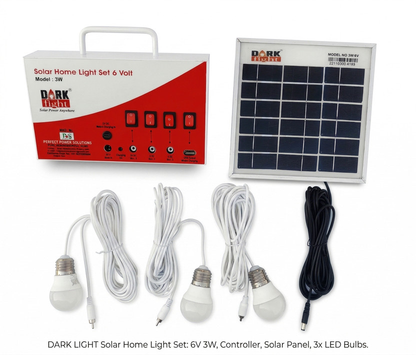 Perfect Power Solutions 6 Volt Solar Light Set(Free Standing Pack of 1)