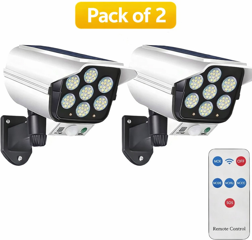 TRINETRAHUB TRINETRAHUB Outdoor Solar Light Set(Wall Mounted Pack of 2) - Flipkart Deal