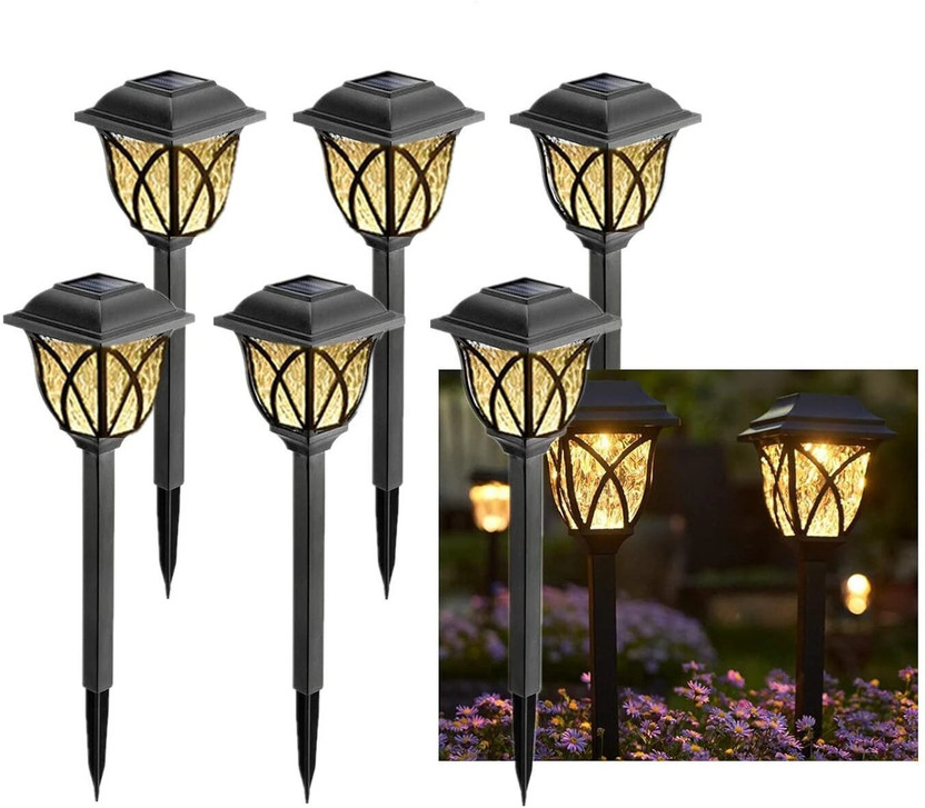 OKASTA OKASTA Solar Lights Outdoor Garden Led Light Landscape/Pathway Lights Solar Light Set(Floor Mounted Pack of 12) - Flipkart Deal