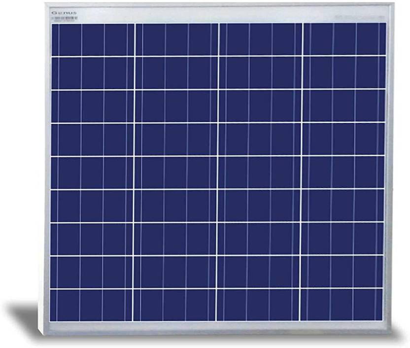 Genus Polycrystalline Solar Panel 40Wp Solar Panel Price in India Buy