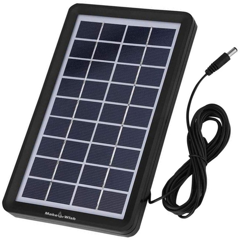 Make Ur Wish Solar Panel 9V 3W Solar Board Waterproof 93% Light Transmittance Poly Silicon Solar Panel(Pack of 1)
