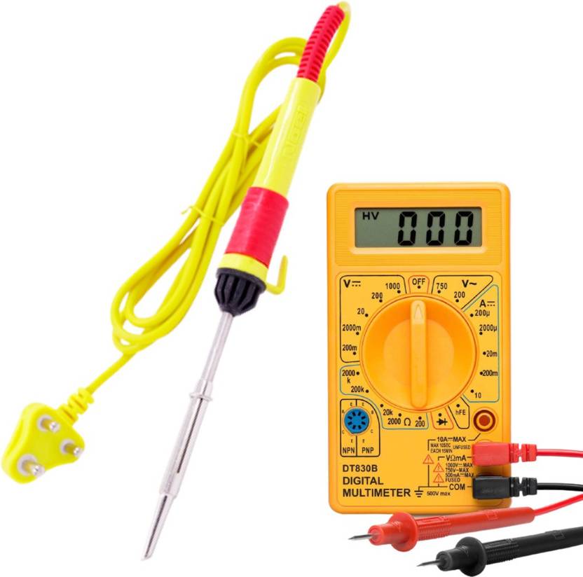 Gilhot 25W Soldering Iron, Digital Multimeter Combo Set 25 W Simple