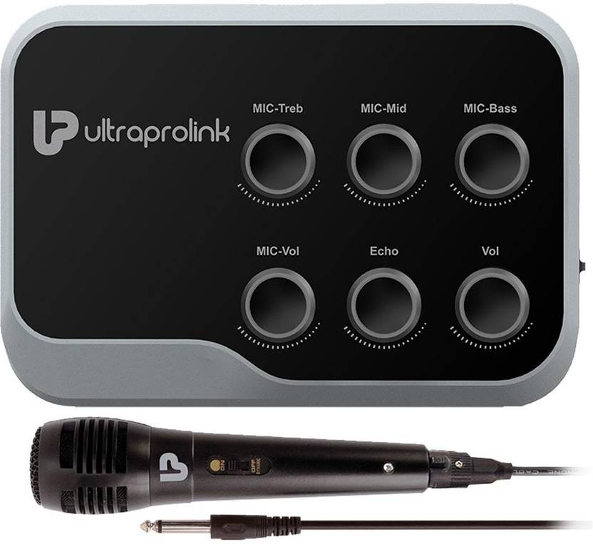 Ultraprolink Portable & Universal Wireless Karaoke Mixer with Echo