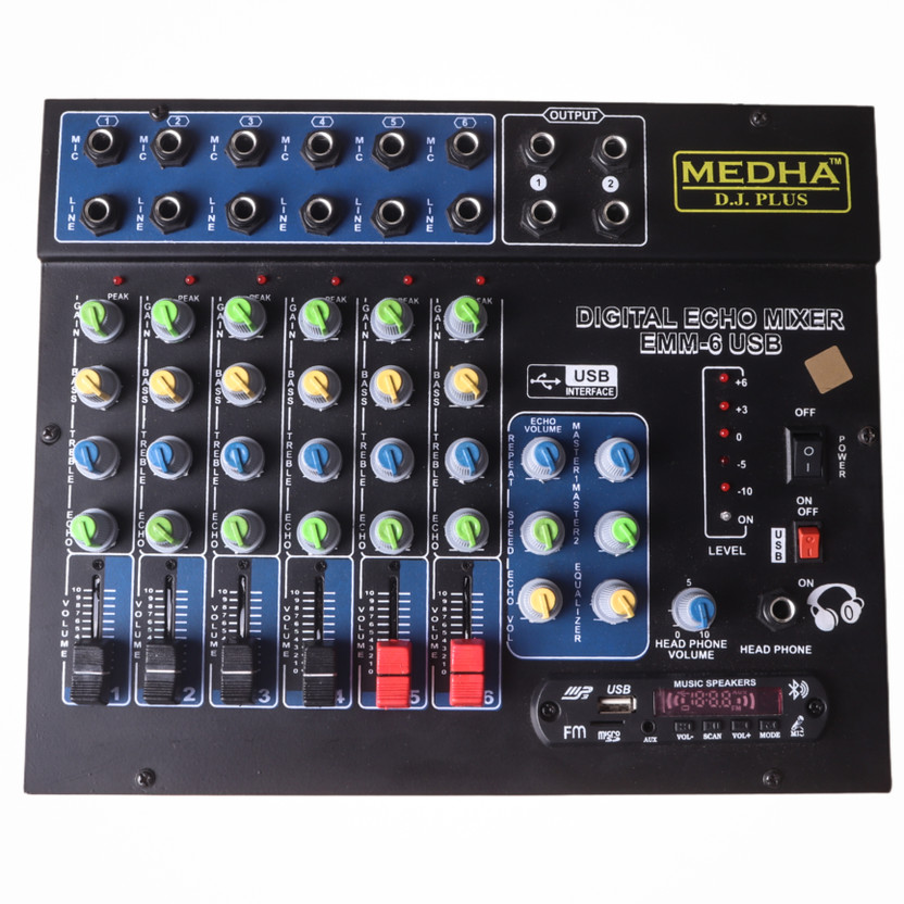 MEDHA D.J. PLUS MDEMM6 Digital Sound Mixer