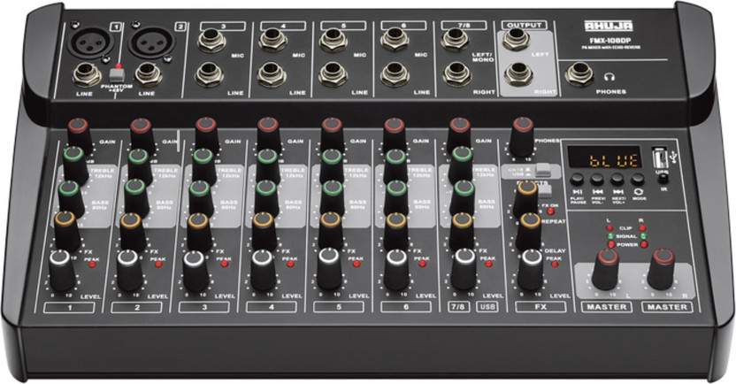 Ahuja Ahuja Fmx-108DP Analog Sound Mixer - Flipkart Deal