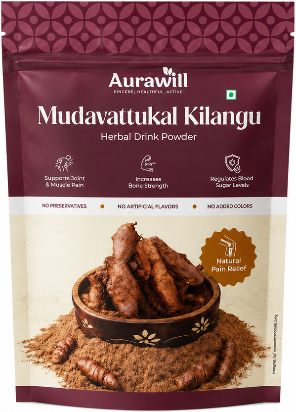 Aurawill Mudavattukal Kilangu Soup Powder for Joint & Bone Health | Veg Goat Leg Soup Mix(100 g)