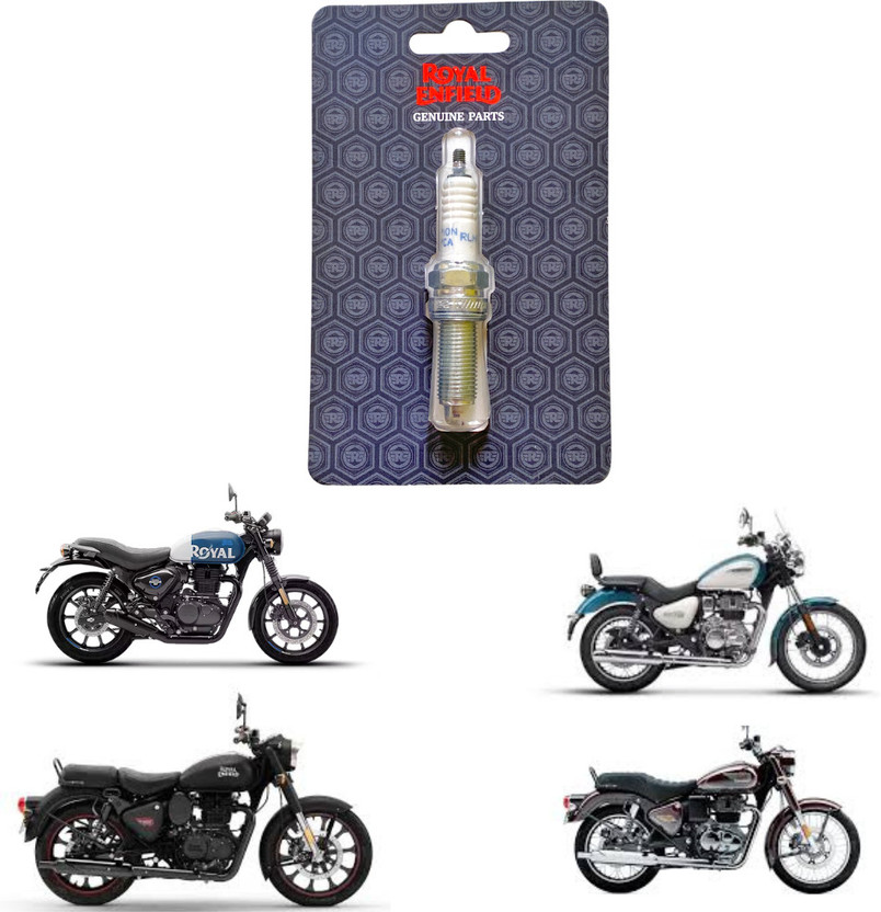 road religion Genuine Spark Plug for Hunter, Meteor, Classic Reborn, Bullet Reborn 350 Spark Plug for Hunter, Meteor, Classic Reborn, Bullet Reborn 350 - Original Copper Spark Plugs(Pack of 1)