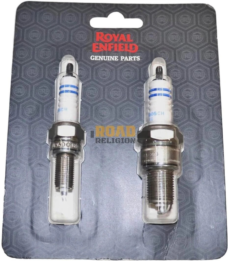 road religion Genuine Spark Plug for Twinspark set os 2 - Original Copper Spark Plugs(Pack of 2)