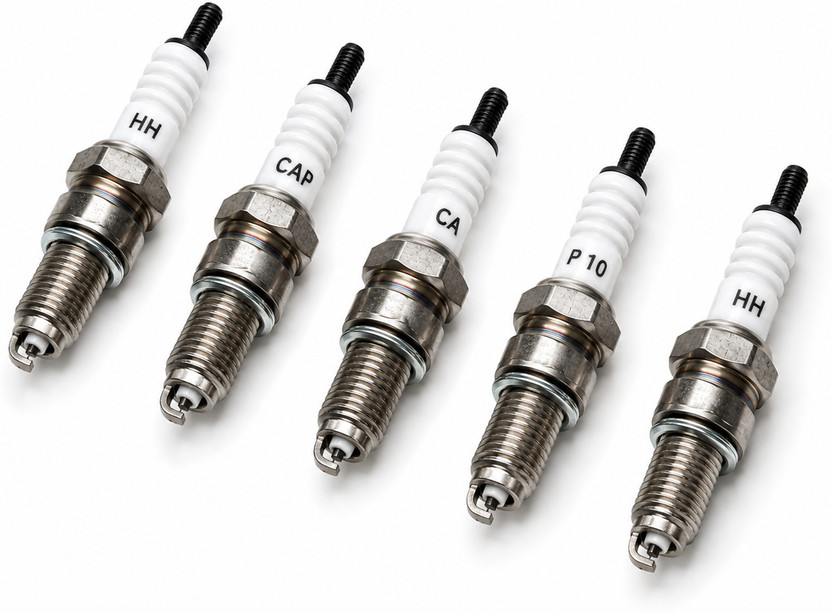 akshayautos spark plug 5 Copper Spark Plugs(Pack of 5)