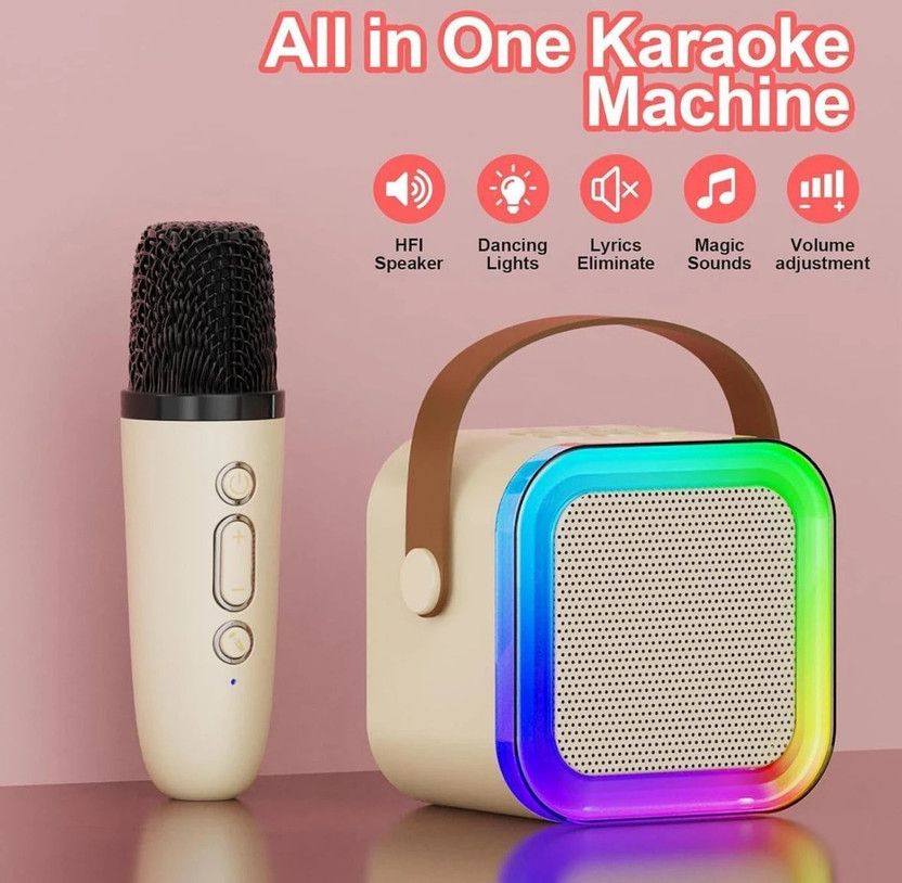garima Colorful karaoke sound system Speaker Mod(Compatible only with  Yes)