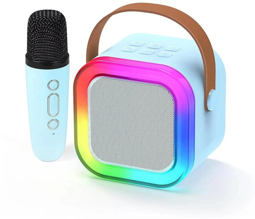 Silayi Karaoke Sound System Speaker with Mic Speaker Mount