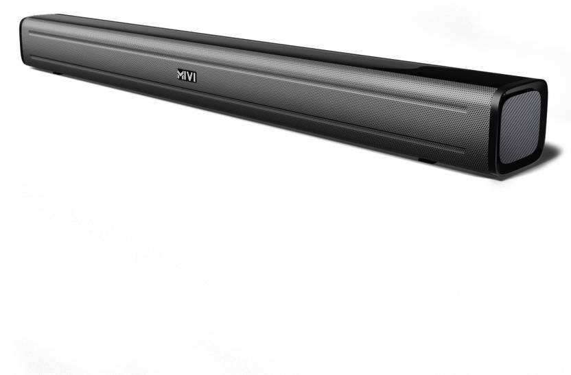 Mivi Mivi Fort S80 with 2 inBuilt Subwoofers, 3EQ Modes, Remote Ctrl 80 W Bluetooth Soundbar (Black, 2.2 Channel)